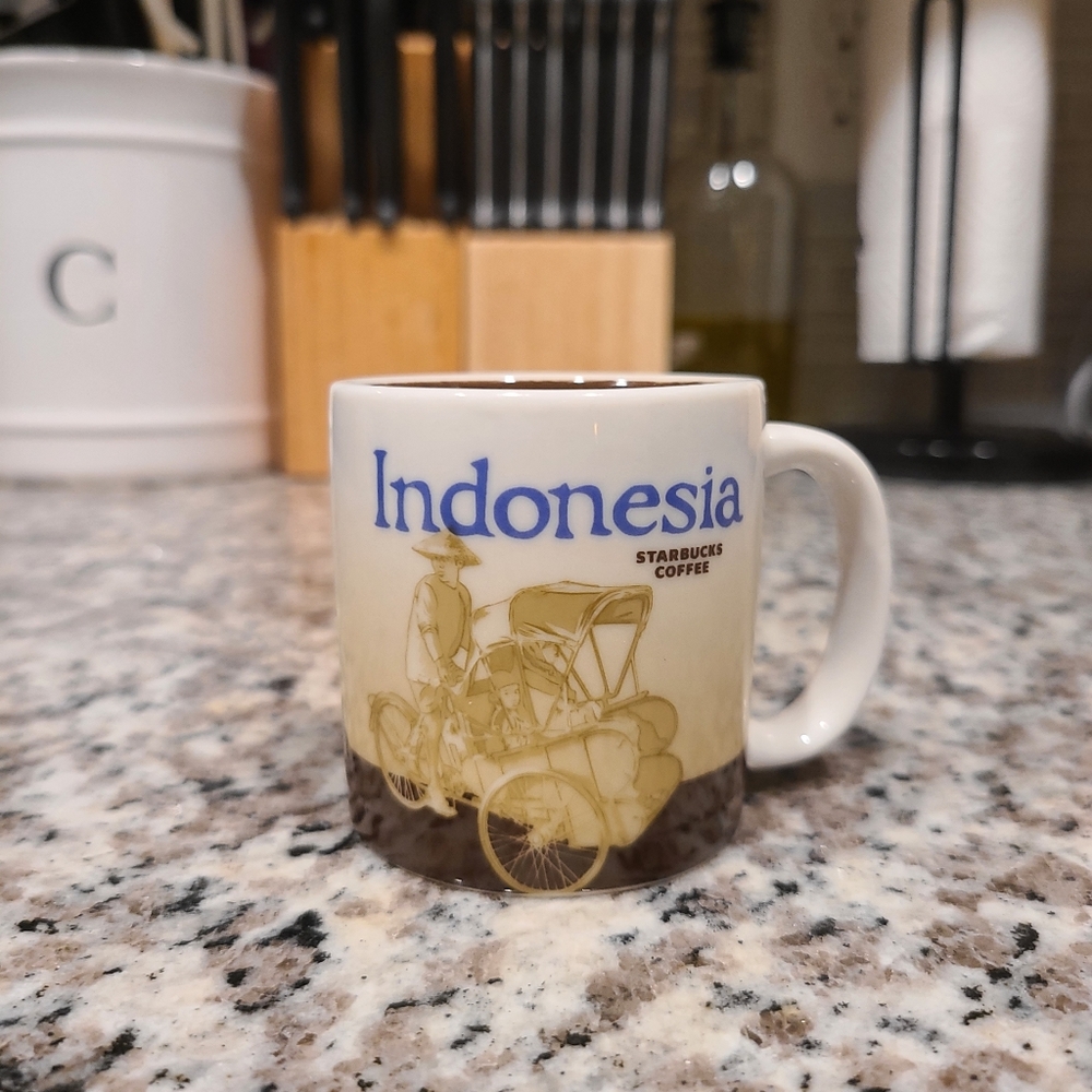 Starbucks 2016 Indonesia Collectible Espresso Mug